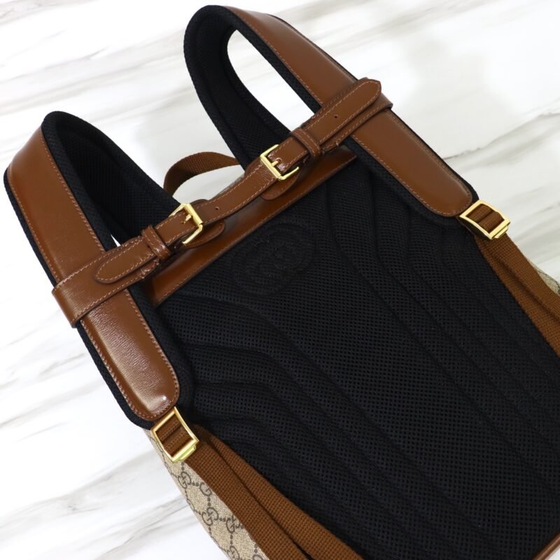 20220711_i1657485267_8556_4 Replica Gucci Interlocking Double G Backpack Beige - 图片 8