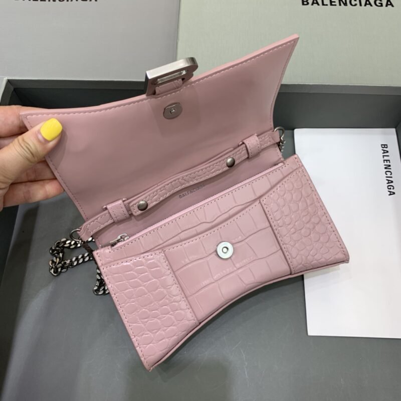 20220715_i1657852272_8460_5 Replica Balenciaga Hourglass On Chain Pink - 图片 8