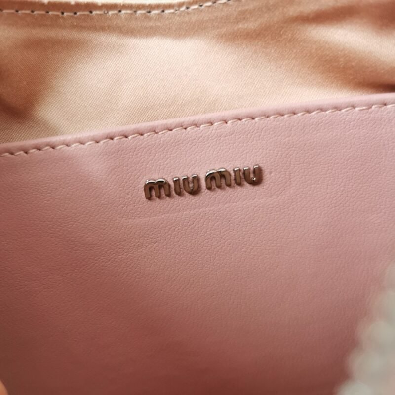 20220721_a1658334683927_0052 Replica Miu Miu Matelassé Crystal Pink - 图片 8