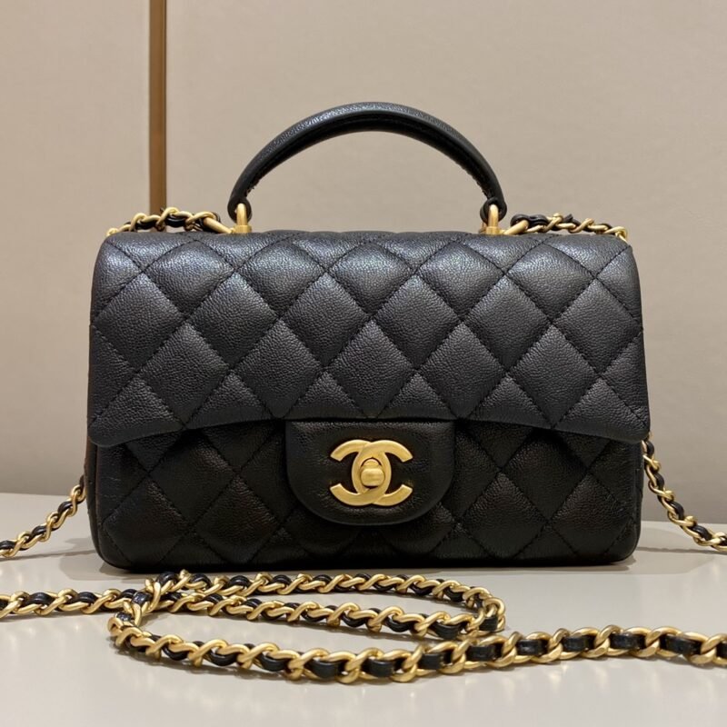 20220826_i1661526357_5594_0 Replica CHANEL CF Handle Black