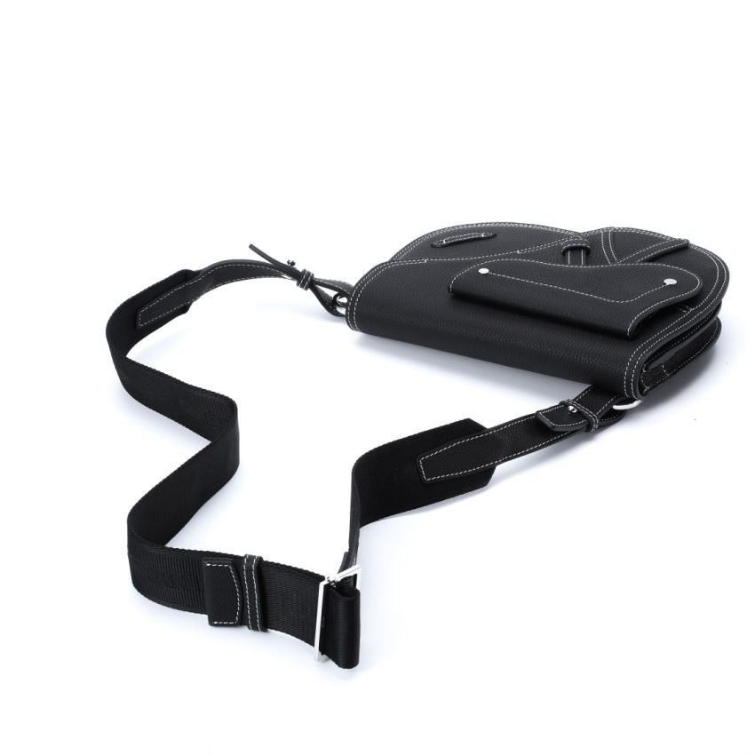 20220906_i1662451754_983_4 Replica Dior Saddle Shoulder Bag Black - 图片 4