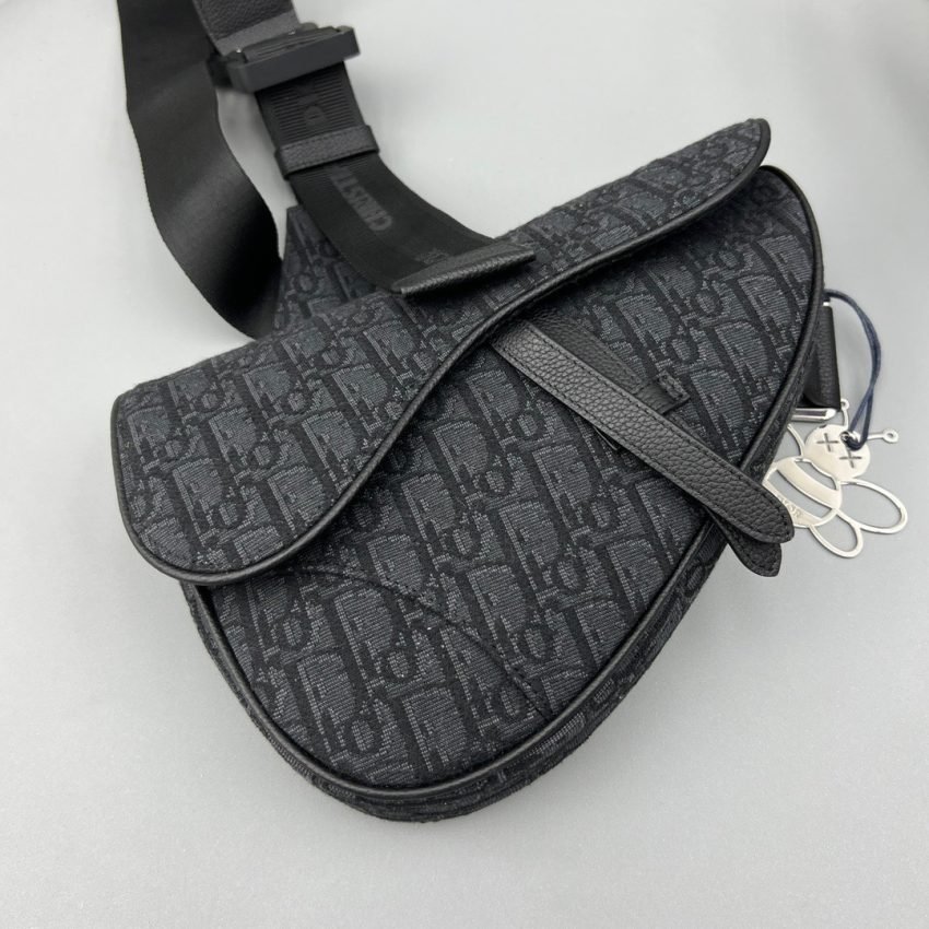 20220911_i1662869562_1886_4 Replica Dior Saddle Bag Oblique Black - 图片 2