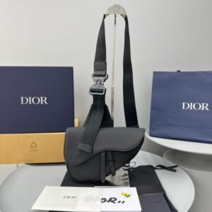 Elementor 页面 #30068 Replica Dior Saddle Bag Full Black Calfskin