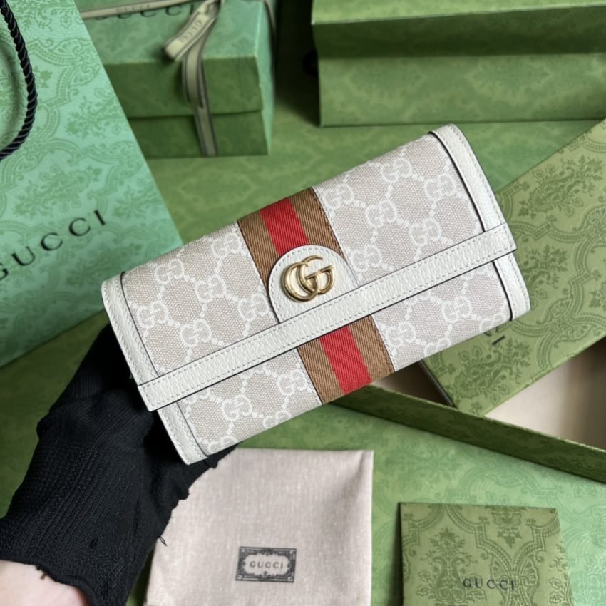 20220919_i1663593491_1494_0 Replica Gucci Ophidia Long Wallet White