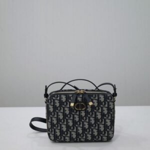 Replica Dior Caro Box Bag CD Print