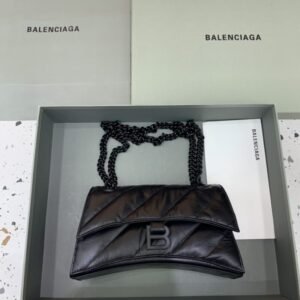 Replica Balenciaga Crush Small Full Black