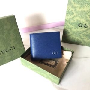 Replica Gucci  Marmont Wallet Blue