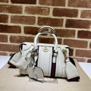 Elementor Page #33376 Replica Gucci Bauletto Top Handle White