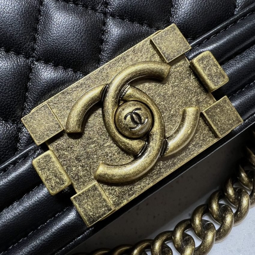 20221024_i1666548518_929_4 Replica CHANEL Le Boy Large Black - 图片 3