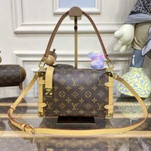 Replica Louis Vuitton Side Trunk Dark Brown