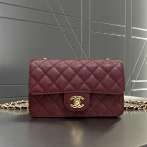Replica CHANEL Classic Flap 20cm  Burgundy