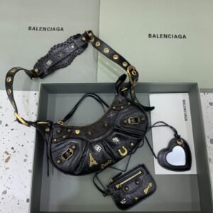 Elementor #30028 Replica Balenciaga Le Cagole Black