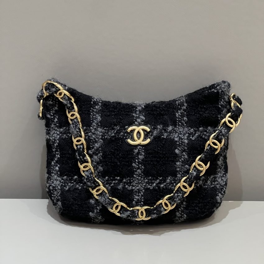 20221206_i1670306960_5166_0 Replica CHANEL 22k Woolen Hobo - 图片 10