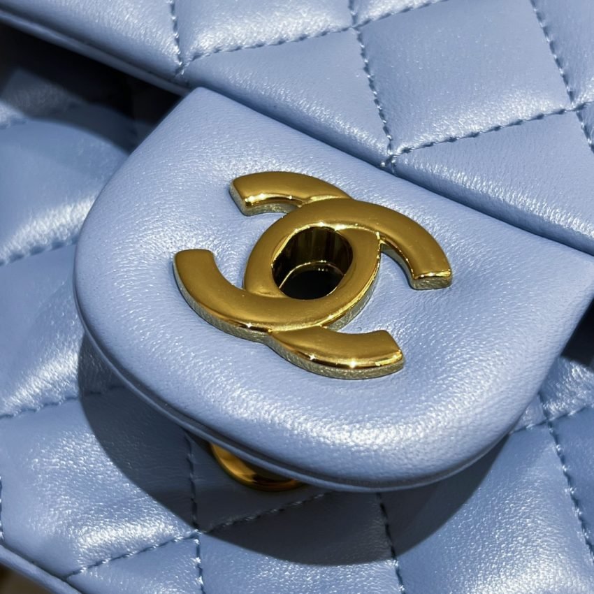 20221212_i1670856407_3975_4 Replica CHANEL Classic Flap 17cm Blue - 图片 5