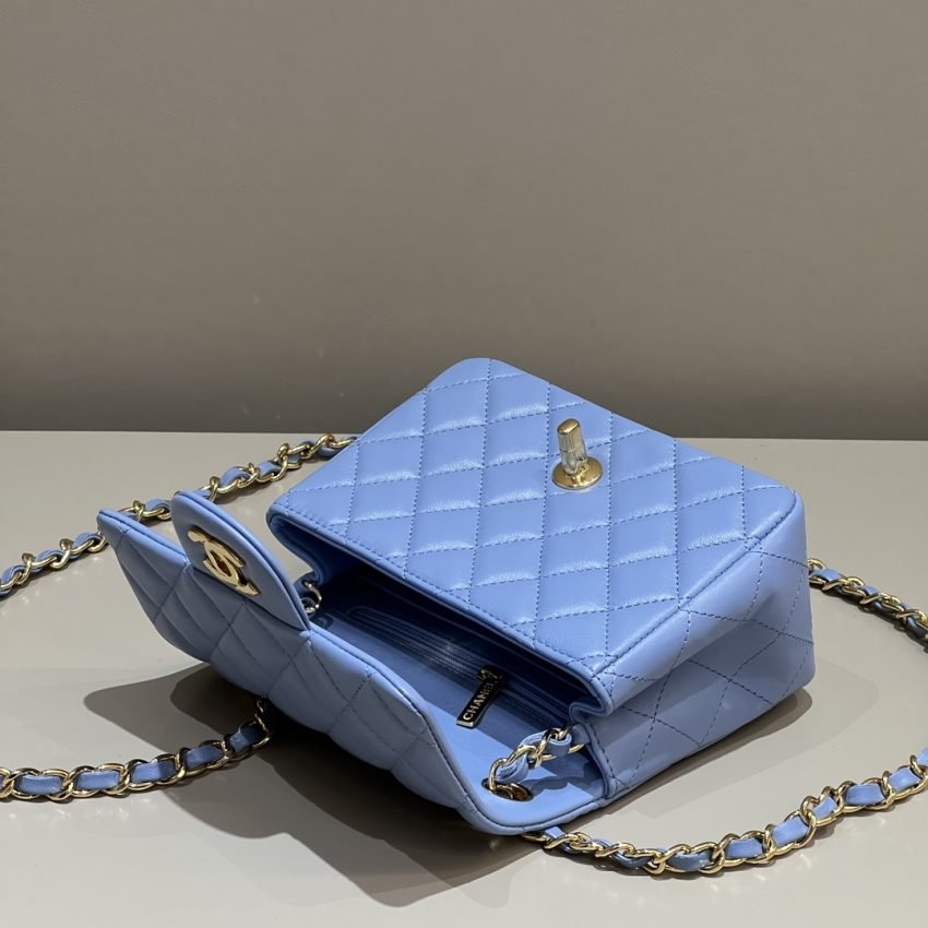 20221212_i1670856407_5955_7 Replica CHANEL Classic Flap 17cm Blue - 图片 6