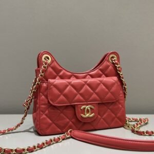 Replica CHANEL Hobo Small Red