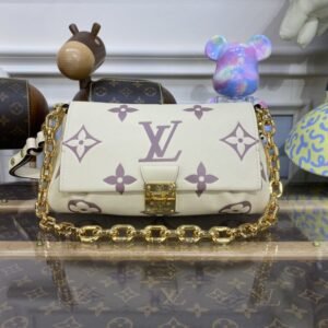 Replica Louis Vuitton Favorite Purple White