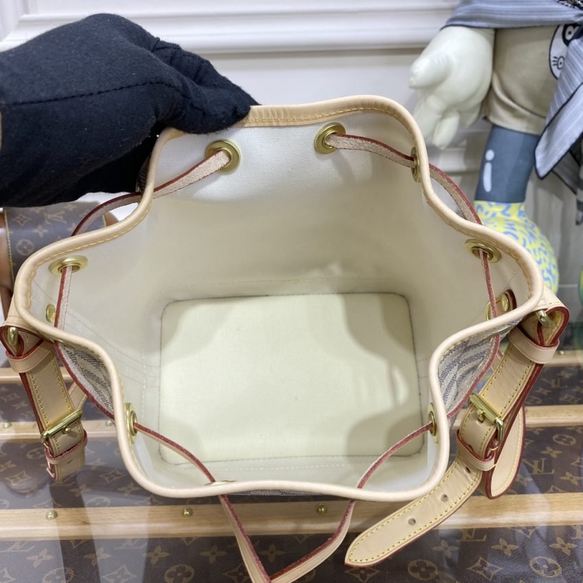 20230213_i1676290483_5620_8 Replica Louis Vuitton Noe Bucket White Grid - 图片 7