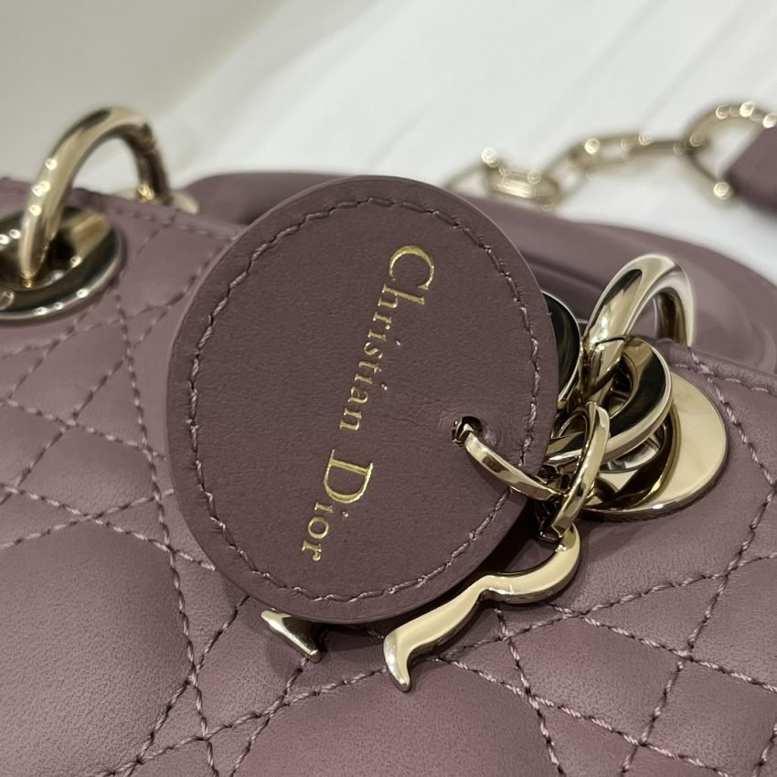 20230214_i1676382878_7598_2 Replica Dior Lady D-Joy Mini Bag Purple - 图片 6