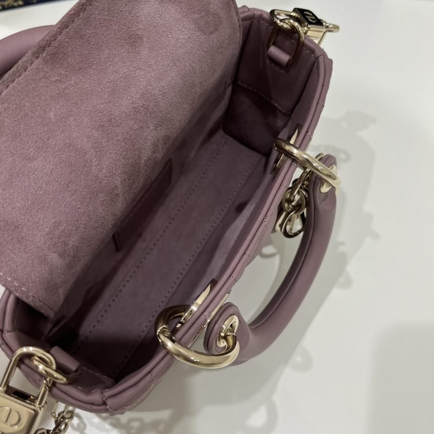 20230214_i1676382878_7712_7 Replica Dior Lady D-Joy Mini Bag Purple - 图片 7