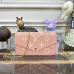 Elementor #30774 Replica Louis Vuitton Félicie Pochette Pink