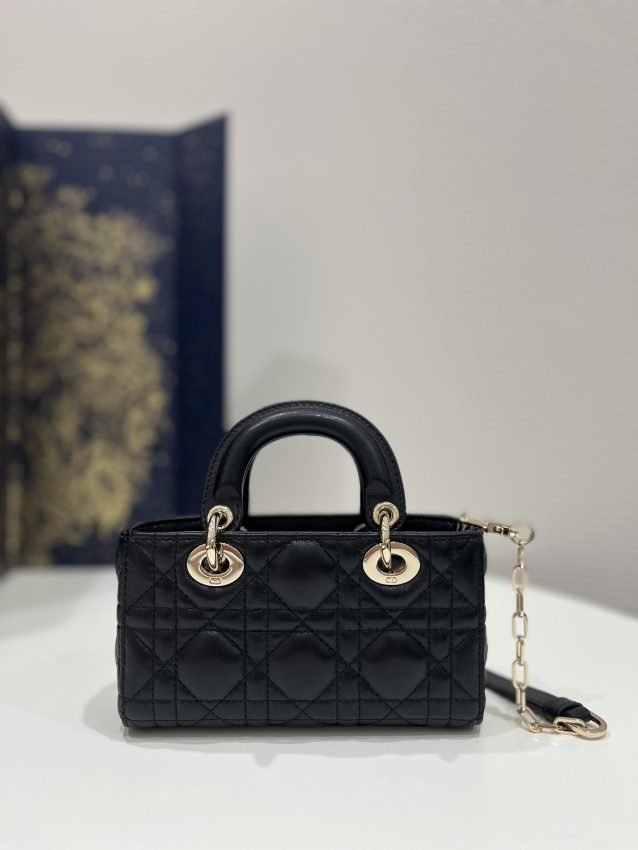 20230311_i1678507507_8906_5 Replica Dior Lady D-Joy Mini Bag Black - 图片 2