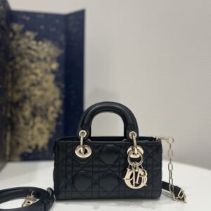 Replica Dior Lady D-Joy Mini Bag Black