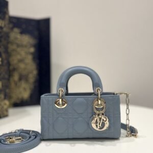 Replica Dior Lady D-Joy Mini Bag Blue