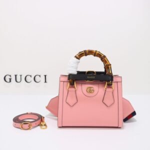 Replica Gucci   Diana Small Tote Pink