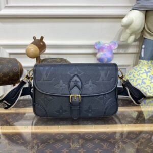 Elementor Page #33376 Replica Louis Vuitton Nano Diane Satchel Black