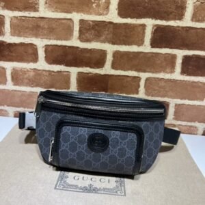 Replica Gucci Double G Oval Waist Bag