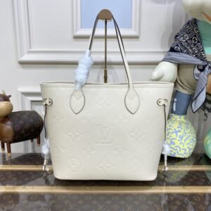 Replica Louis Vuitton Neverfull MM Full Beige