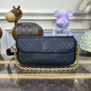 Elementor 页面 #30127 Replica Louis Vuitton Wallet on Chain Ivy Black