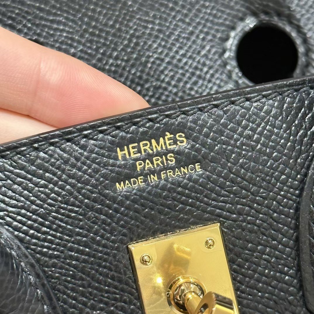 20230423_a1682222285449_3422 Replica Hermes Birkin Epsom Black Noir Gold - 图片 8