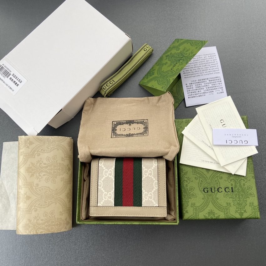 20230510_i1683731048_7600_1 Replica Gucci Ophidia Compact White Wallet - 图片 5