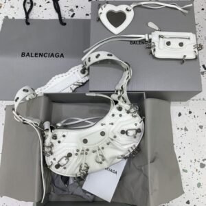 Elementor #30028 Replica Balenciaga Le Cagole White