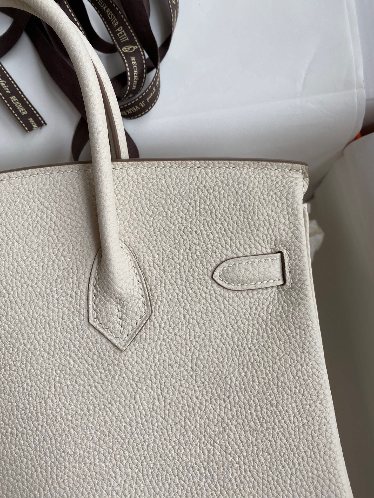 20230607_i1686119443_9135_3 Replica Hermes Birkin White Togo Gold - 图片 8