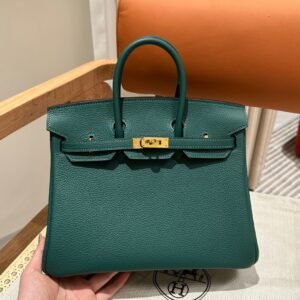 Replica Hermes Birkin Peacock Green Togo