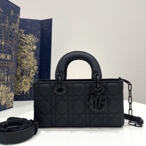 Replica Dior Lady D-Joy Bag  Black Matte