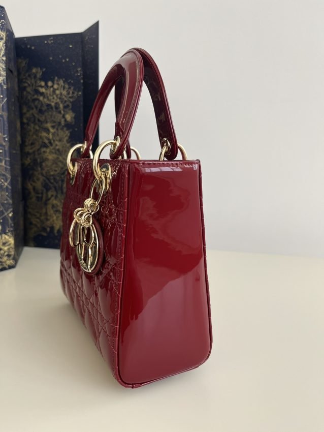 20230628_i1687935864_1353_4 Replica Lady Dior Patent Red ABC - 图片 3