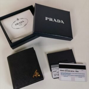 Elementor 页面 #30787 Replica Prada Saffiano Short Wallet Golden