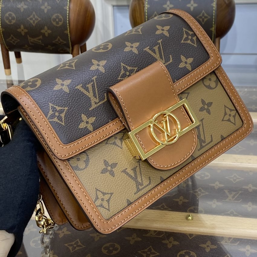 20230703_i1688382738_8617_4 Replica Louis Vuitton Dauphine Mini Brown - 图片 7