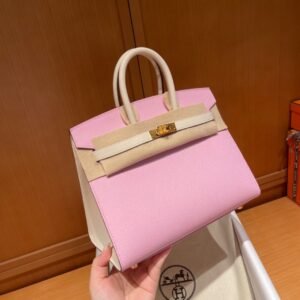 Replica Hermes Birkin Epsom Hibiscus Purple