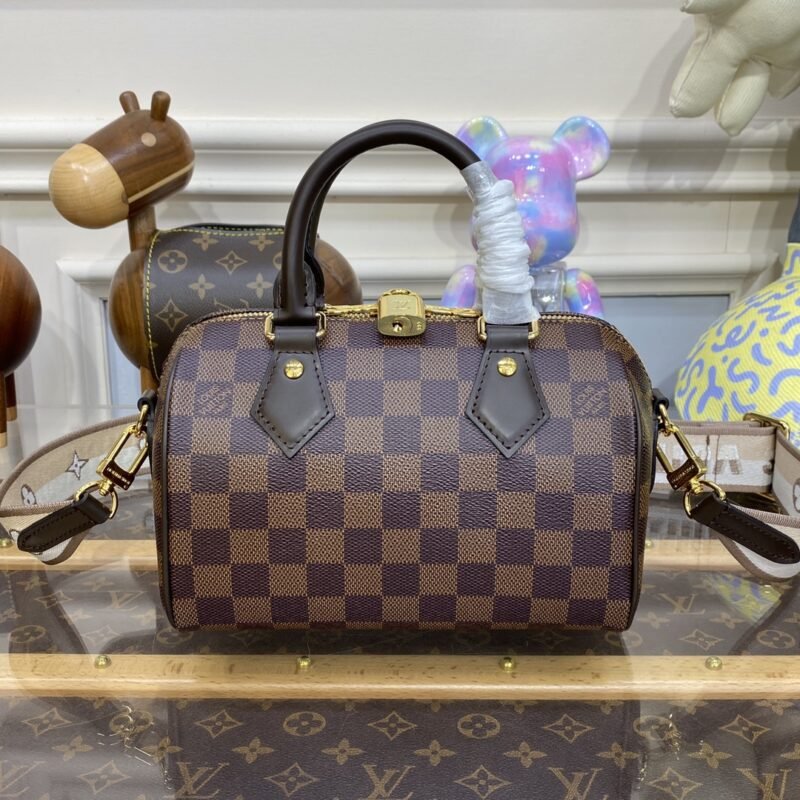 20230717_i1689591985_1317_0 Replica Louis Vuitton Speedy Bandouliere 20 Brown Grid