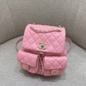 Elementor #30057 Replica CHANEL 23A Backpack Small Pink
