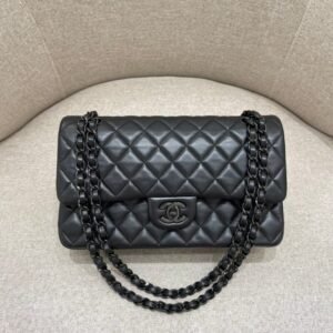 Replica CHANEL Classic Flap 25cm All Black