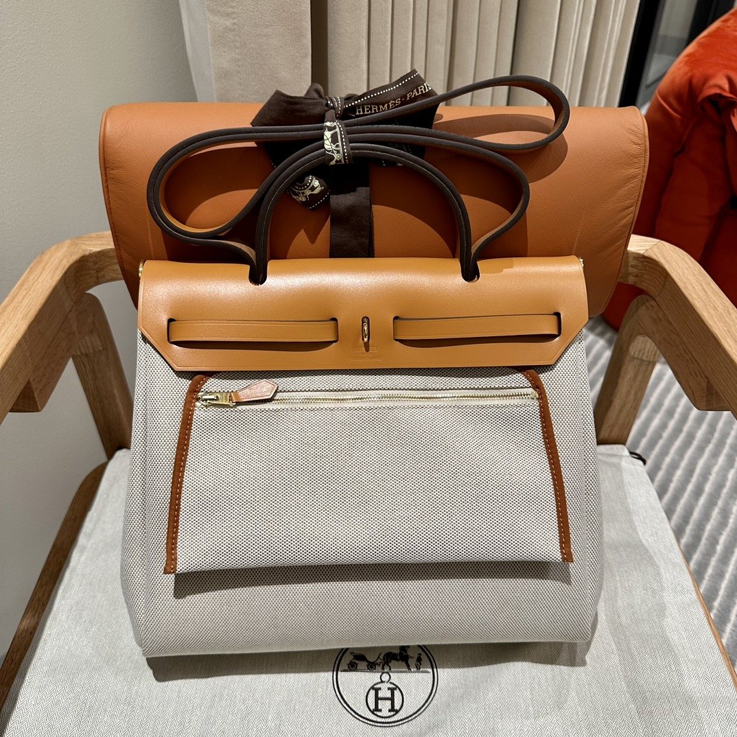 20230809_i1691575454_1012_1 Replica Hermes Herbag 31cm Circuit Orange - 图片 2