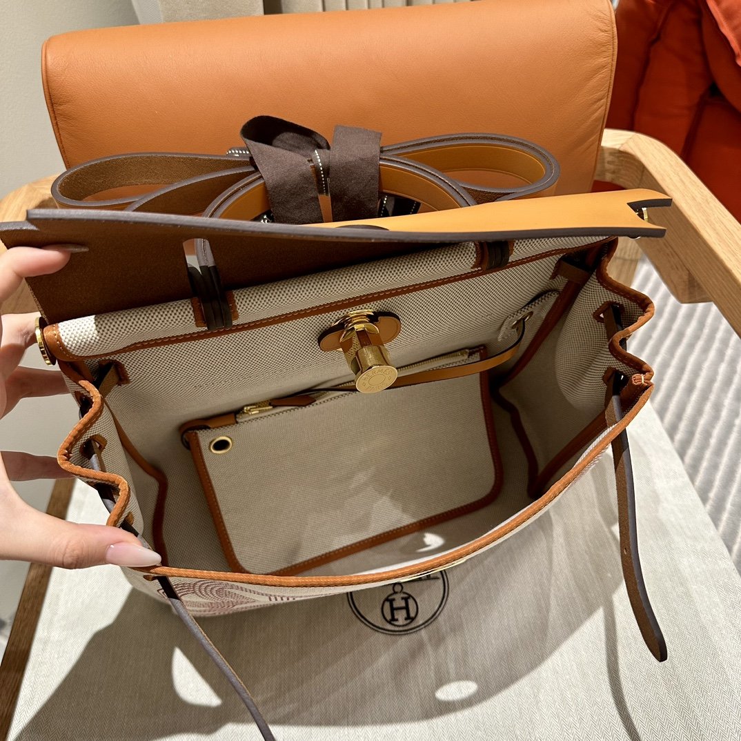 20230809_i1691575454_2556_5 Replica Hermes Herbag 31cm Circuit Orange - 图片 4