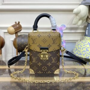 Replica Louis Vuitton Camera Box Brown