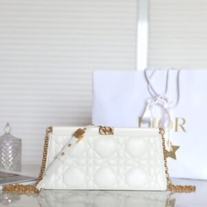 Elementor 页面 #30068 Replica Dior Miss Caro Noire Clutch White